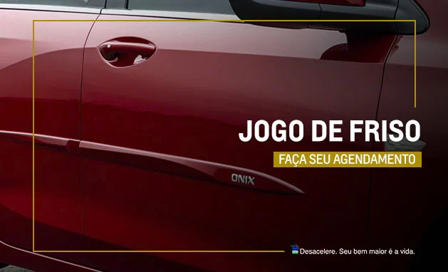 Jogo de Friso Original Chevrolet
